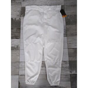 Wilson Softball Pants Men's XL White NWT Baseball A4376